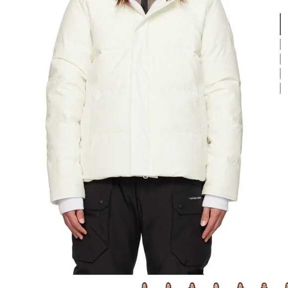 RARE White Canada Goose MacmillanParka HUMANATURE / Medium